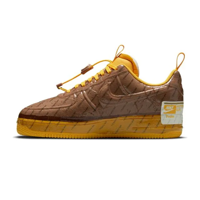 Nike air force 1 experimental (archaeo brown/ university gold yel