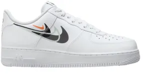 Nike Air Force 1 Low '07 Multi Swoosh White Black