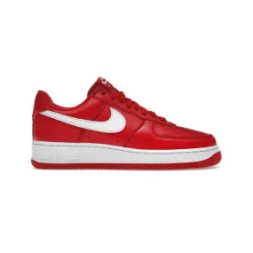 Nike air force 1 low (color of the month/ university red/ white) men us 8-13 fd7039-600
