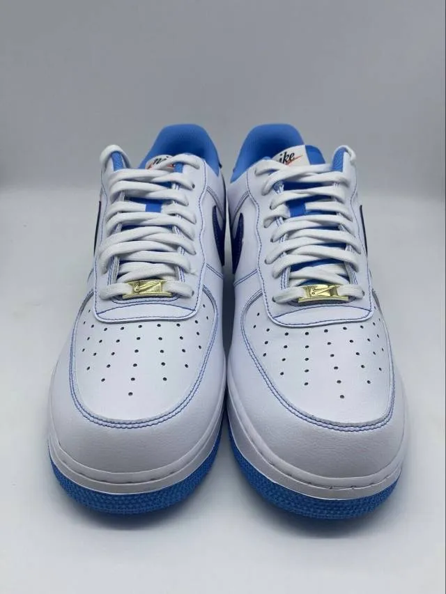 Nike air force 1 low first use white deep royal blue