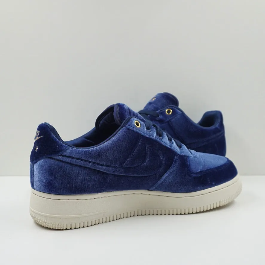 Nike Air Force 1 Low Premium 3 Velour Blue Void