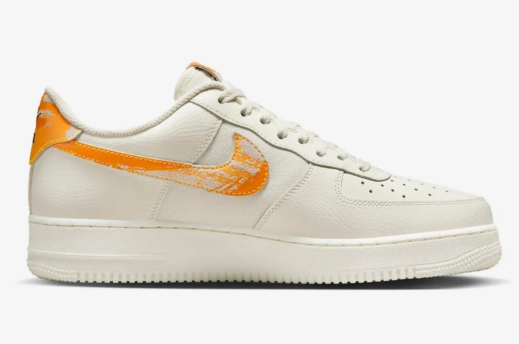 Nike Air Force 1 Low Sail Orange Black FN3419-100