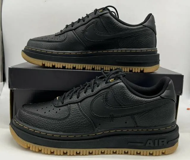 Nike air force 1 luxe black gum