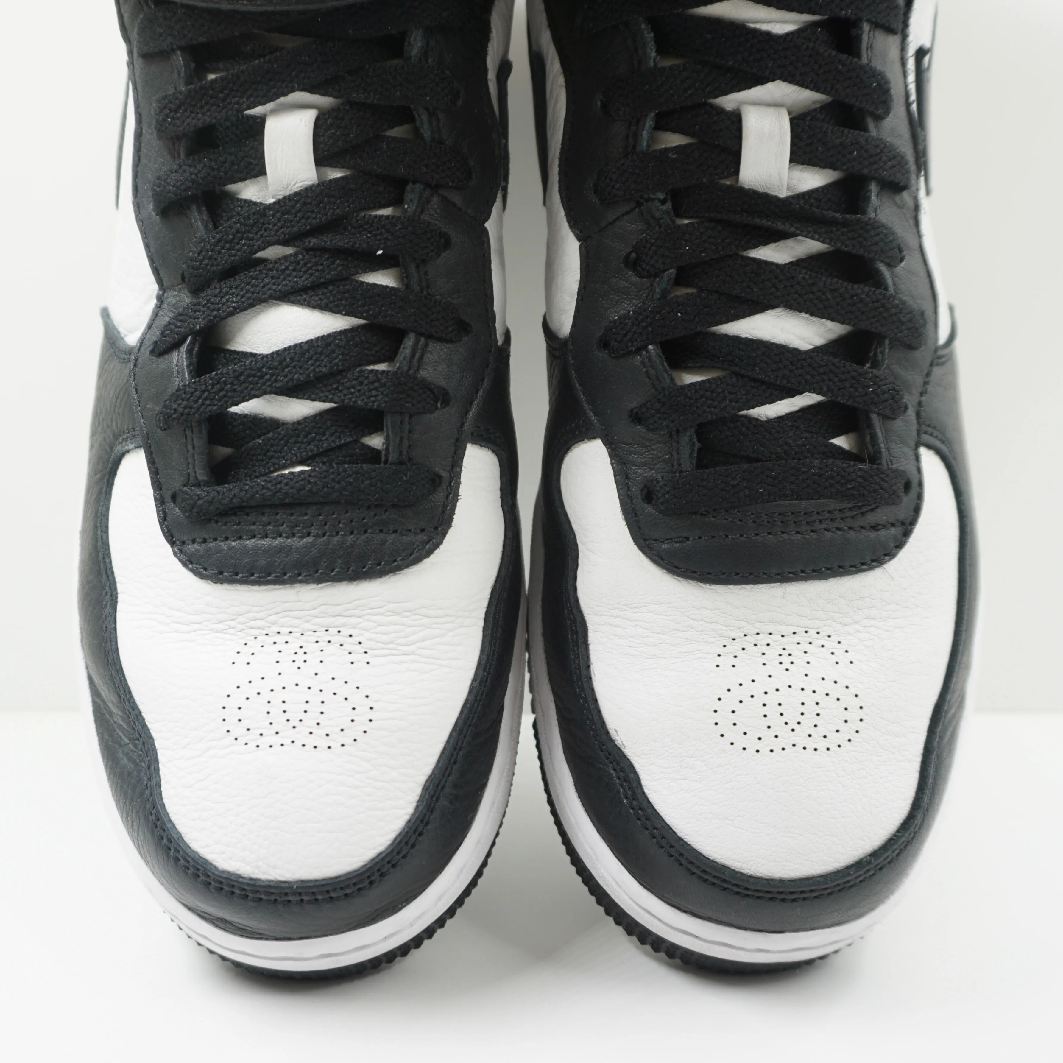 Nike Air Force 1 Mid Stussy Light Bone Black