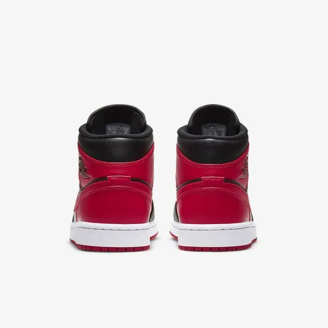 Nike Air Jordan 1 Mid (Banned/ Black/ University Red/ Bl...