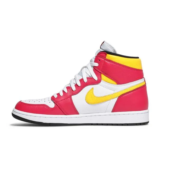 Nike Air Jordan 1 Retro High OG (Light Fusion Red/ White...