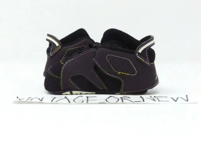 Nike air jordan vi 6 lakers 2010 retro crib bt td toddler 384668-002 sz 2c