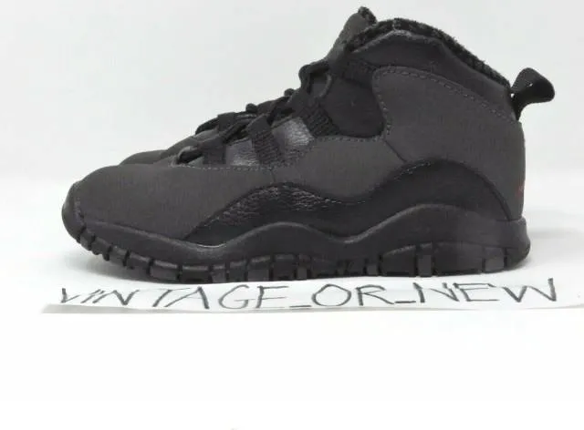 Nike air jordan x 10 shadow 2018 retro bt td toddler 310808-002 sz 10c