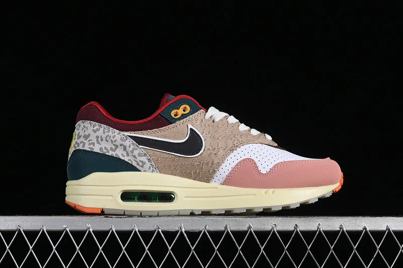 Nike Air Max 1 PE White Pink Brown Red HO2639-100