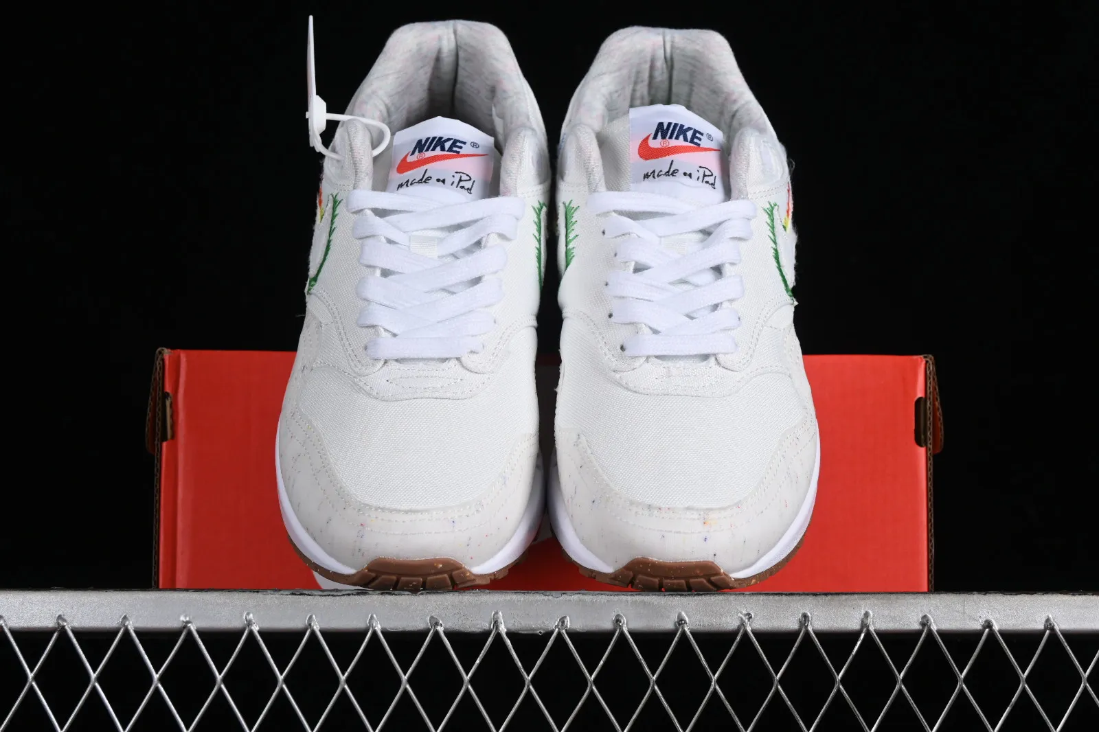 Nike Air Max 1 White Brown Multi-Color FF2420-168