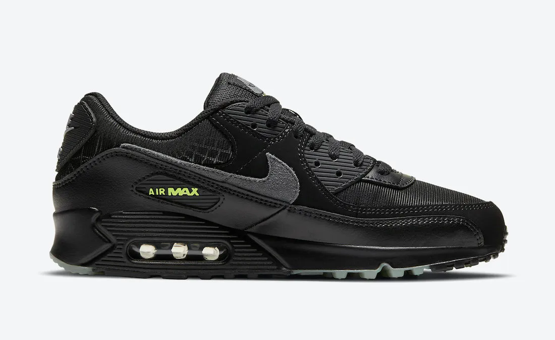 Nike Air Max 90 Halloween Black Grey DC3892-001