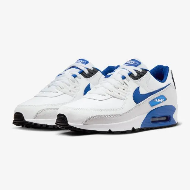 Nike Air Max 90 (White/ Blue/ White/ Game Royal/ Photon ...