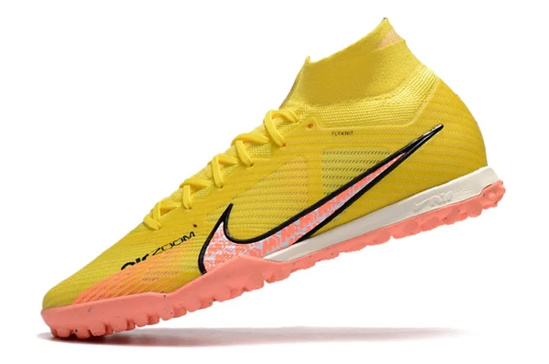 Nike Air Zoom Mercurial Superfly 9 Elile Turf Lucent - Yellow Strike/Sunset Glow/Volt Ice