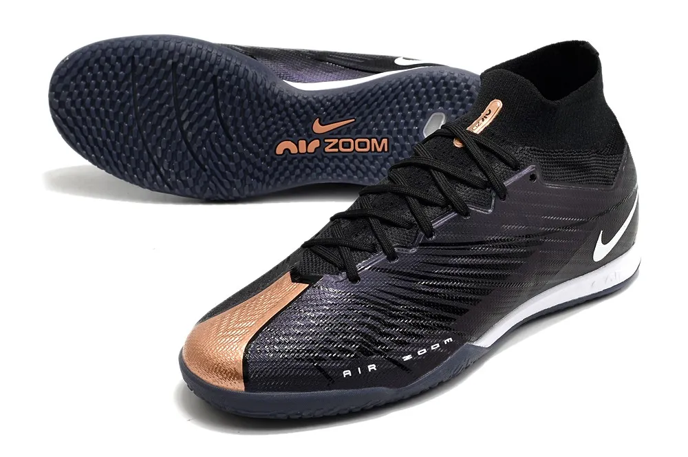 Nike Air Zoom Mercurial Superfly 9 Elite SE Indoor - Black/Copper/Black