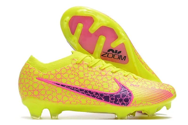 Nike Air Zoom Mercurial Vapor 15 Elite FG - Yellow/Red/Pink