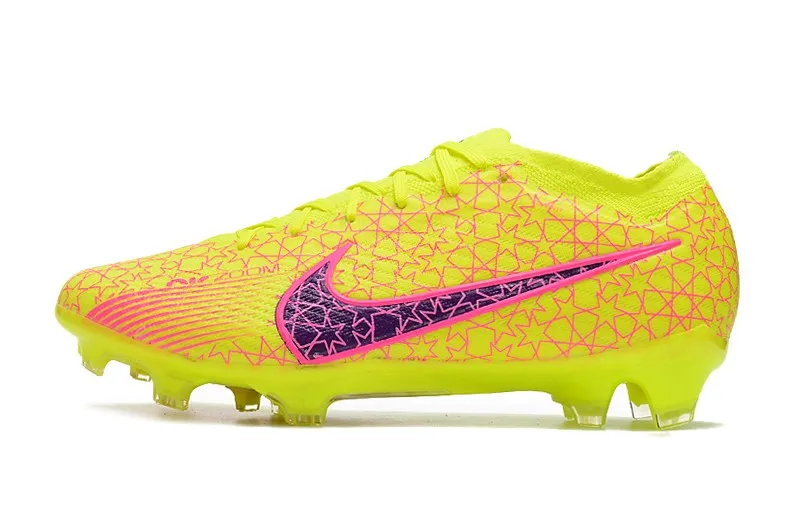 Nike Air Zoom Mercurial Vapor 15 Elite FG - Yellow/Red/Pink