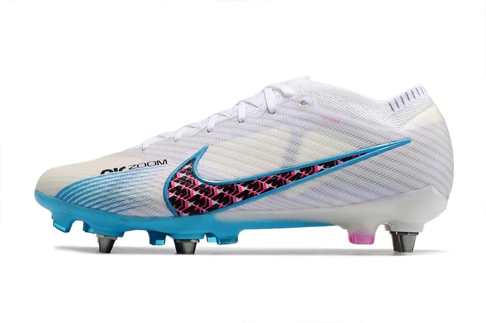 Nike Air Zoom Mercurial Vapor 15 Elite SG-Pro Blast Pack - White/Baltic Blue/Pink Blast
