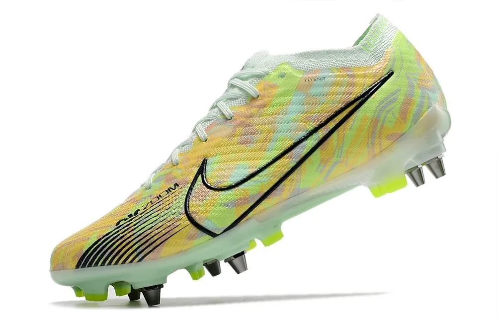 Nike Air Zoom Mercurial Vapor 15 Elite SG-Pro Bonded Pack - Barely Green/Blackened Blue/Total Orange