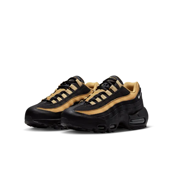 Nike - Boy - GS Air Max 95 Recraft - Black/Summit White/Elemental Gold