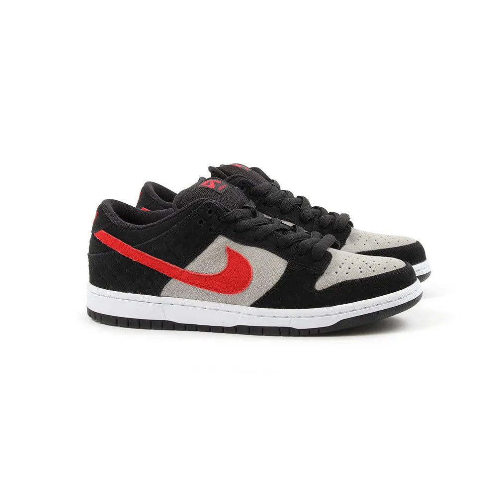 Nike Dunk Low Pro Premium SB QS (Black/Varsity Red-Med Grey)