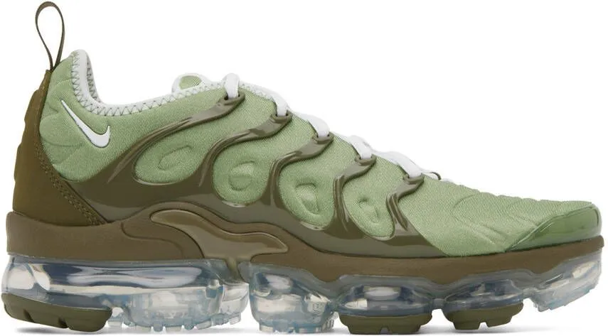 Nike Green Air Vapormax Plus Sneakers