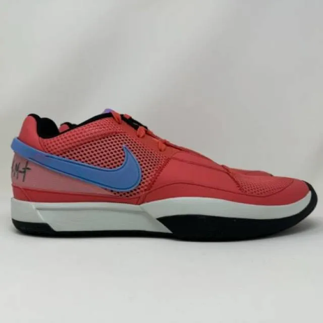 Nike Ja 1 Low Ember Glow Fuel Red White Blue Basketball ...