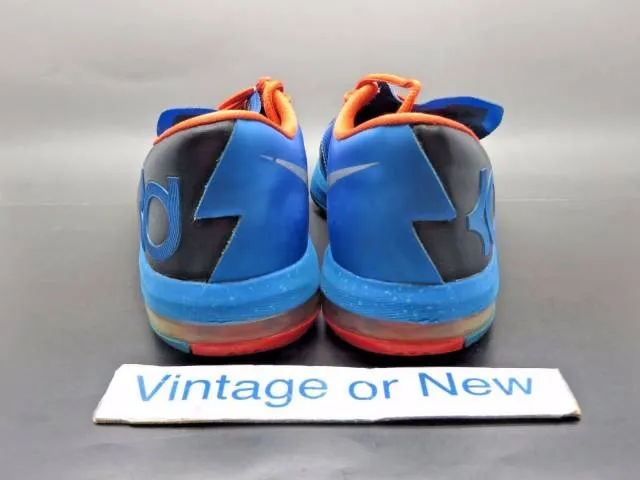 Nike kd vi 6 okc away gs kevin durant sz 6.5y