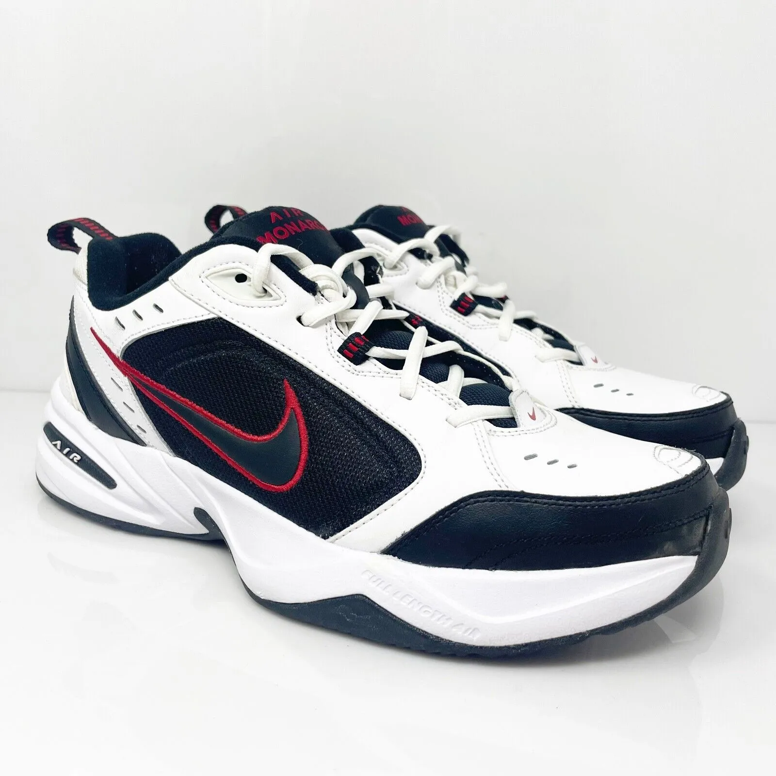 Nike Mens Air Monarch IV 415445-101 White Casual Shoes Sneakers Size 11.5