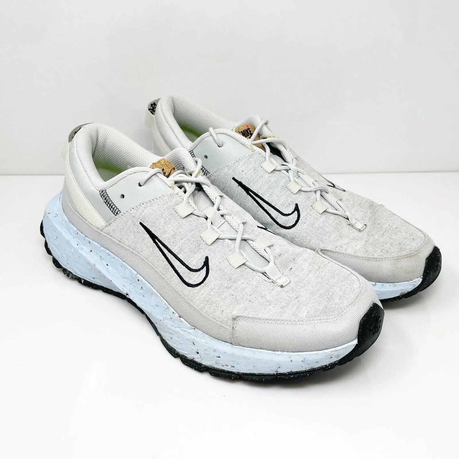 Nike Mens Crater Remixa DC6916-001 White Running Shoes Sneakers Size 11