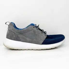 Nike Mens Roshe One Premium 525234-402 Blue Running Shoes Sneakers Size 8