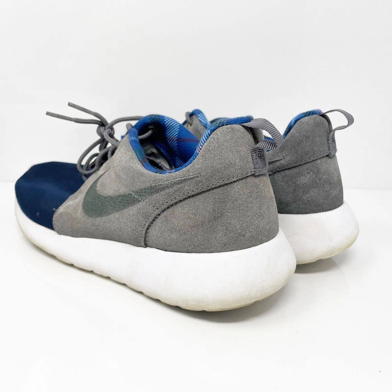 Nike Mens Roshe One Premium 525234-402 Blue Running Shoes Sneakers Size 8