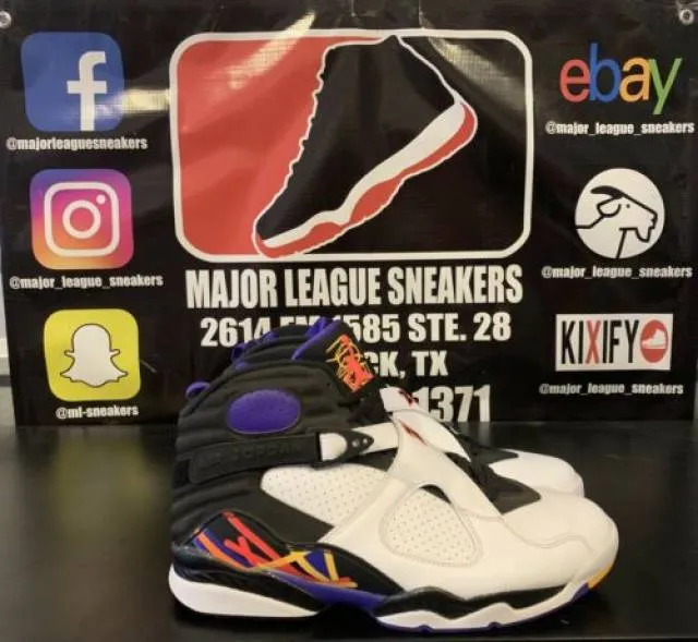 Nike retro air jordan viii 8 third time's a charm size 13