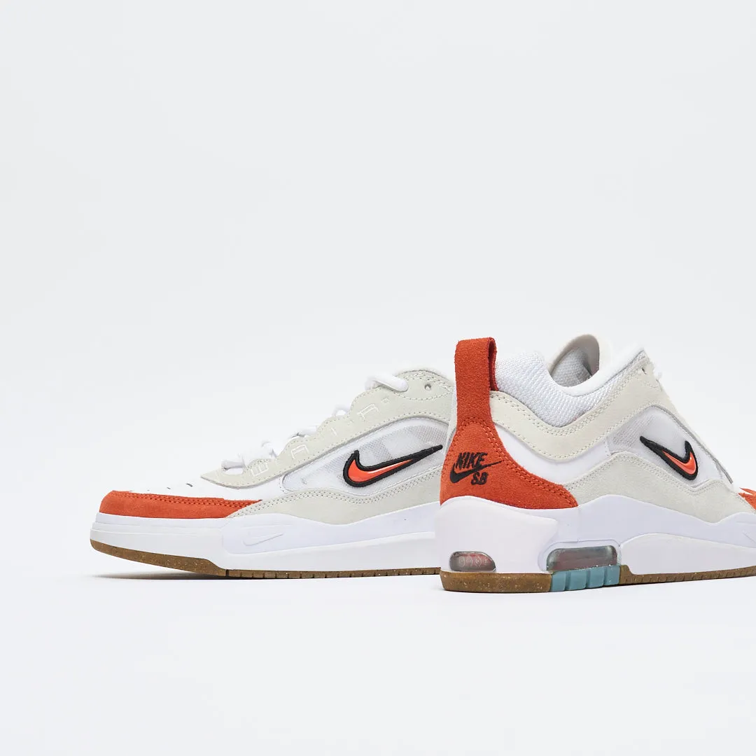 Nike SB - Air Max Ishod (White/Orange-Summit White-Black)