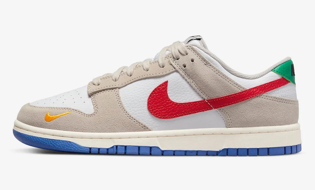Nike SB Dunk Low Light Iron Ore University Red Game Royal DV3497-001
