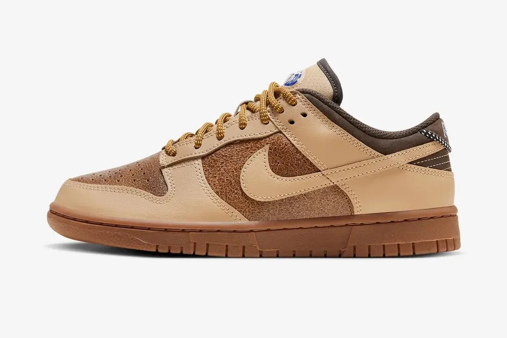 Nike SB Dunk Low LX Hemp Light British Tan Gum Med Brown HF5718-929