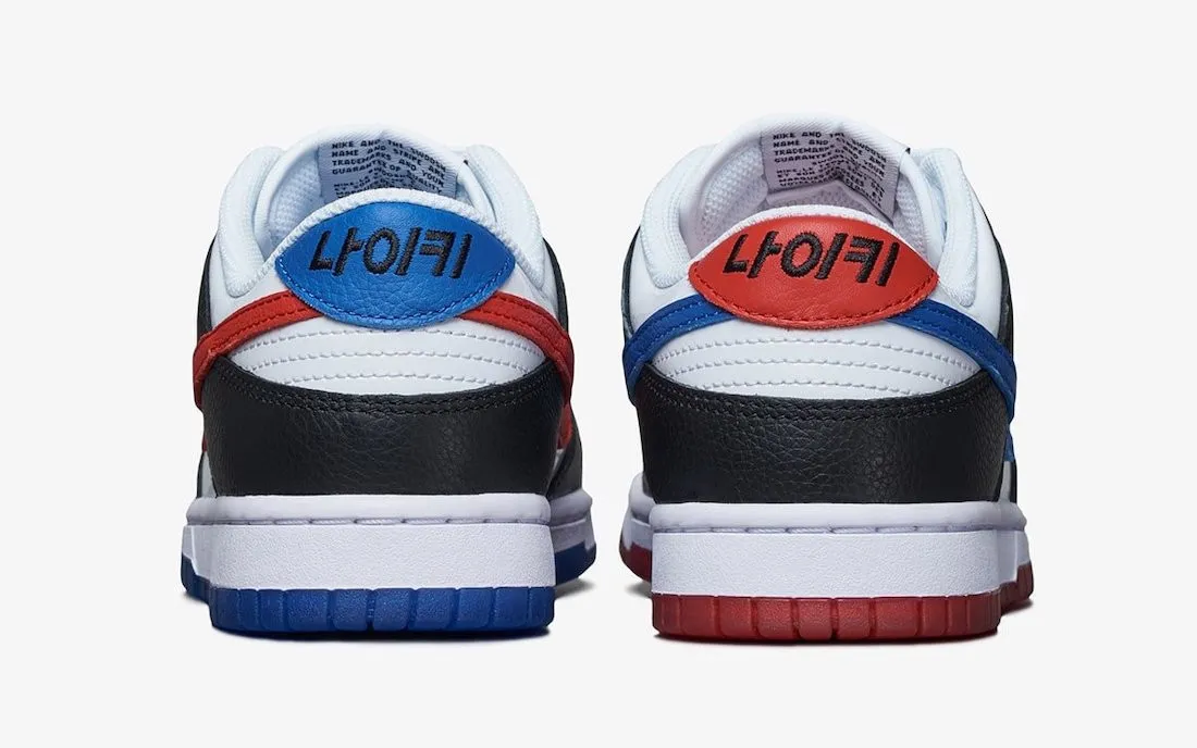 Nike SB Dunk Low Seoul Black White Red Blue DM7708-100