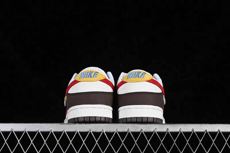 Nike SB Dunk Low White Grey Brown Red GJ8309-932