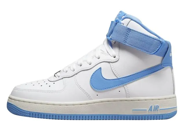 Nike WMNS Air Force 1 High White University Blue