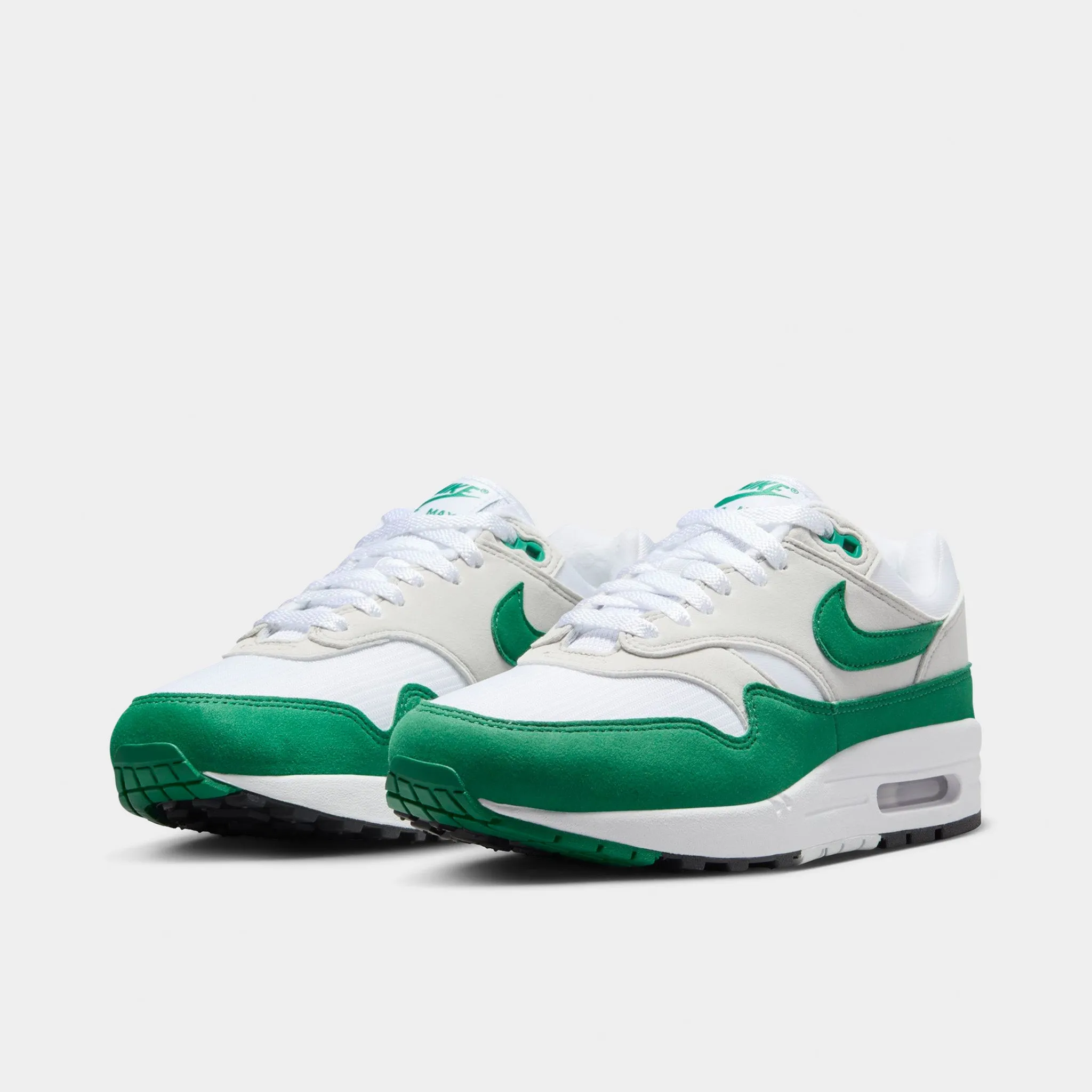 Nike Women's Air Max 1 '87 Neutral Grey / Malachite - White