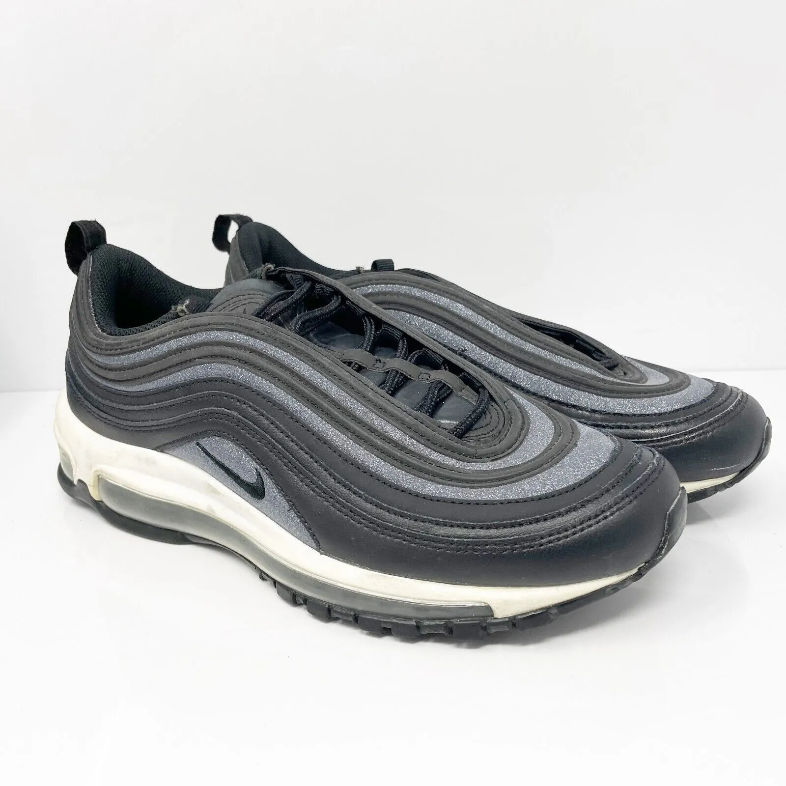 Nike Womens Air Max 97 AT0071-002 Black Running Shoes Sneakers Size 9.5