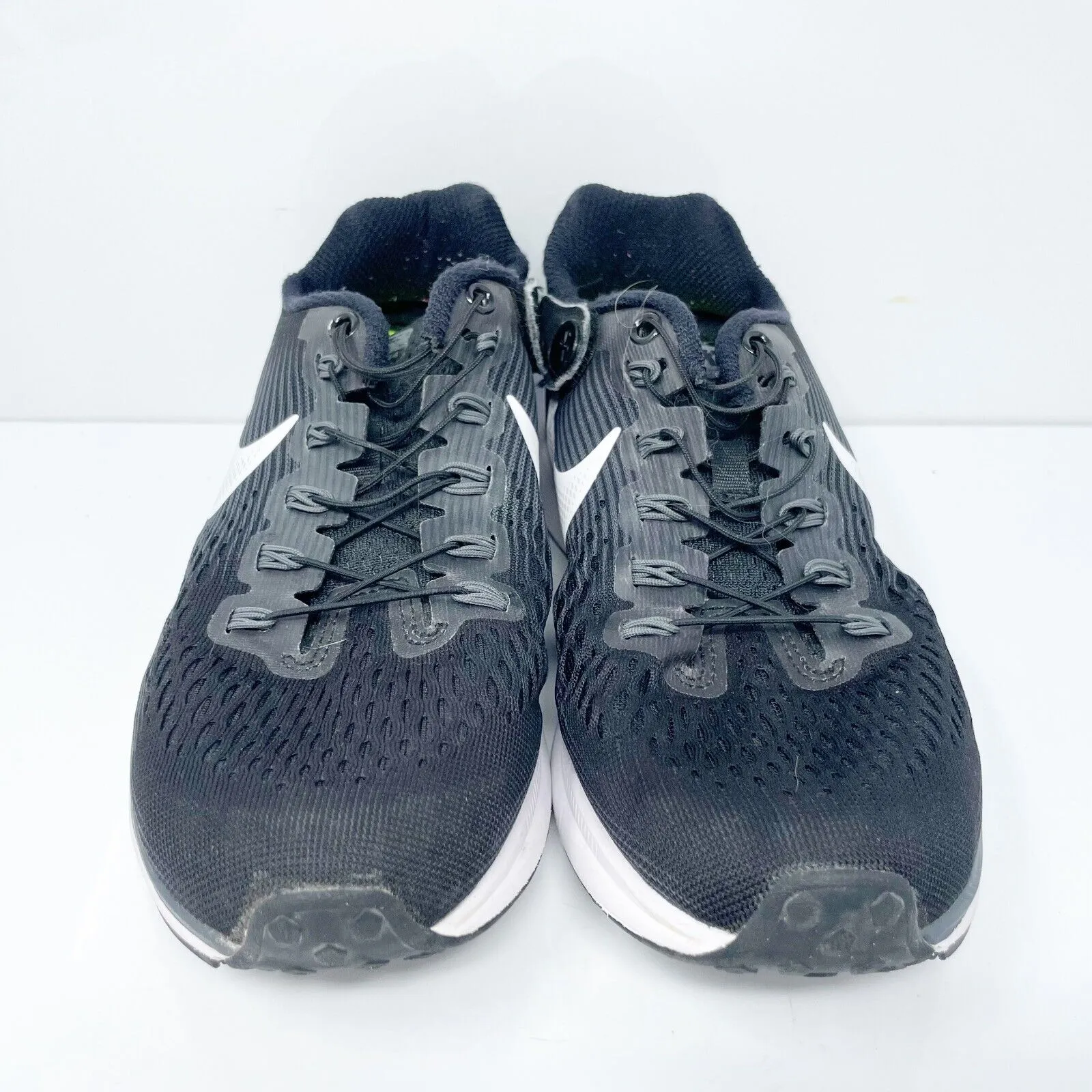 Nike Womens Air Zoom Pegasus 34 Flyease 904679 Black Running Shoes Sneakers Sz 7