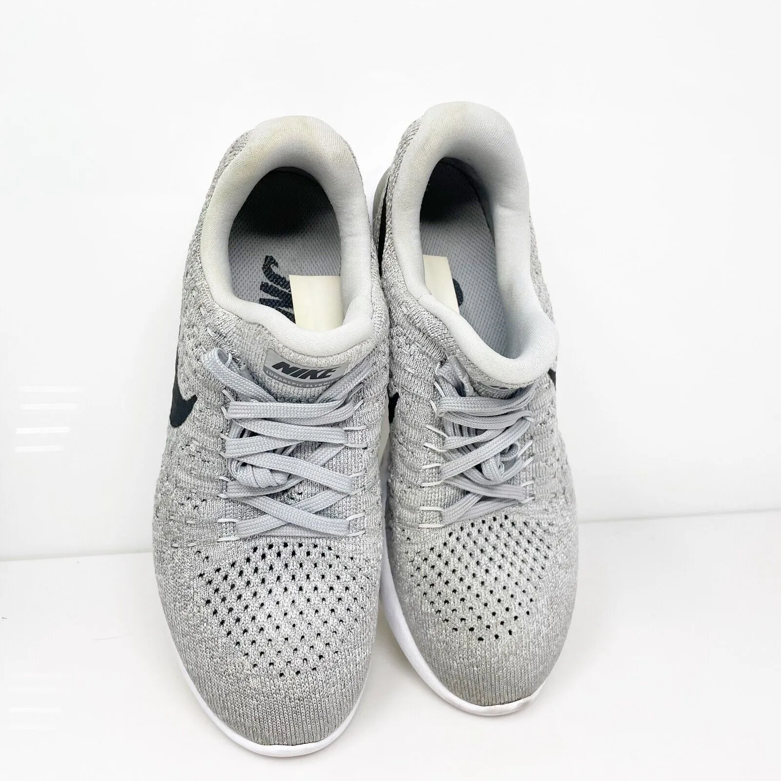 Nike Womens Lunarepic Low Flyknit 2 863780-002 Gray Running Shoes Sneakers Sz 7