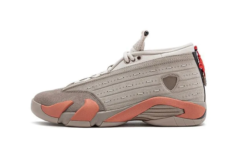 NIKE X CLOT AIR JORDAN 14 LOW 'TERRACOTTA' DC9857-200