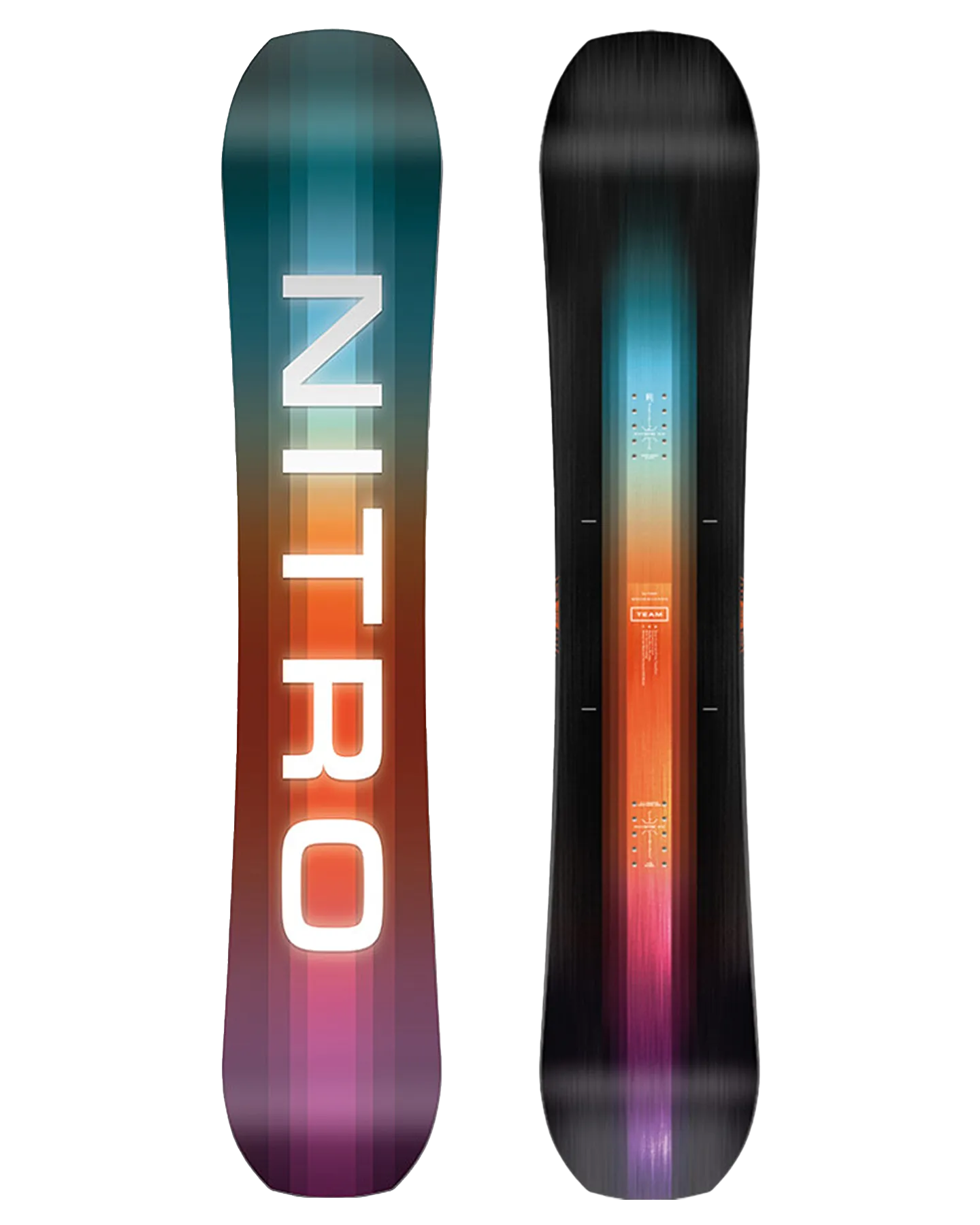 Nitro Team Snowboard - 2025 | Shop Snowboards at Trojan Wake Ski Snow & Snow Skiers Warehouse