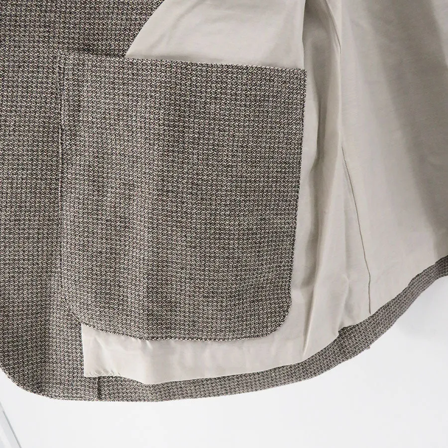 【nonnotte/ノノット】Draping No Collar N Jacket N-24A-023