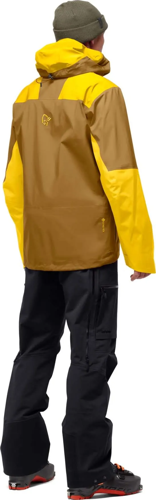 Norrøna Men's Lofoten GORE-TEX Jacket Sulphur/Camelflage | Buy Norrøna Men's Lofoten GORE-TEX Jacket Sulphur/Camelflag