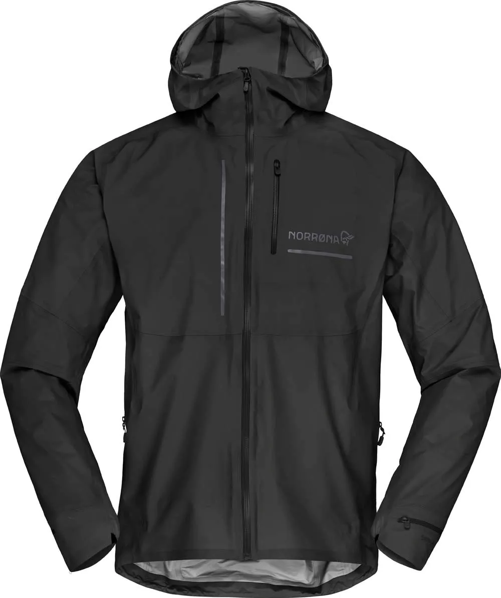 Norrøna Men's Senja GORE-TEX Active Jacket  Caviar | Buy Norrøna Men's Senja GORE-TEX Active Jacket  Caviar here | Out