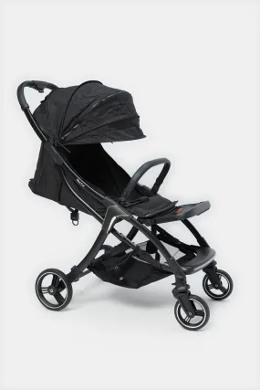 Nurtur Black Baby Stroller With 5 Point Safety
