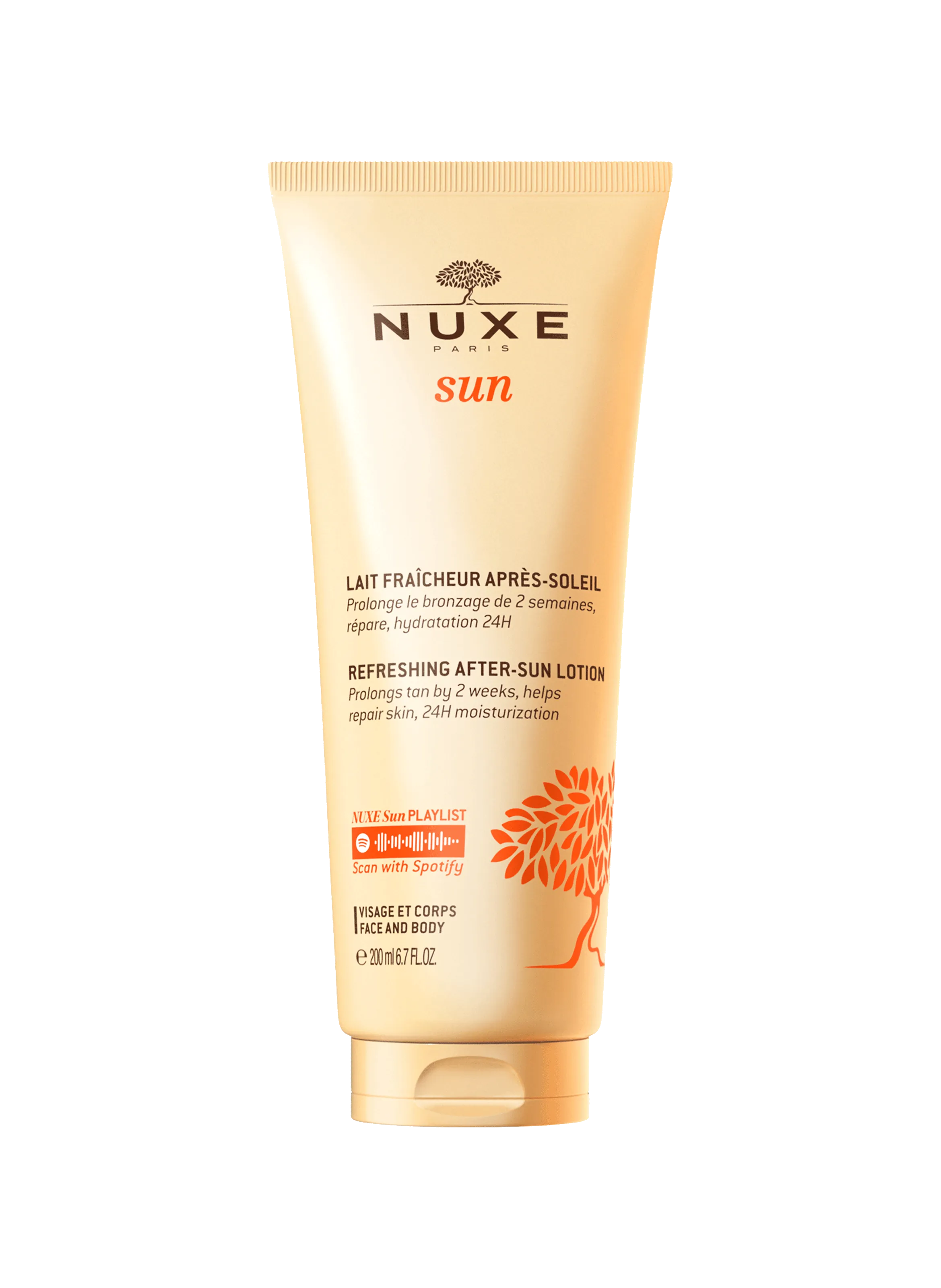 NUXE  Refreshing After-Sun Lotion for face and body