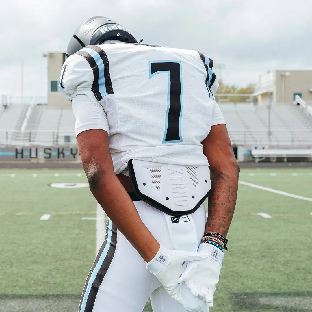 NXTRND B-PLATE Football Back Plate White